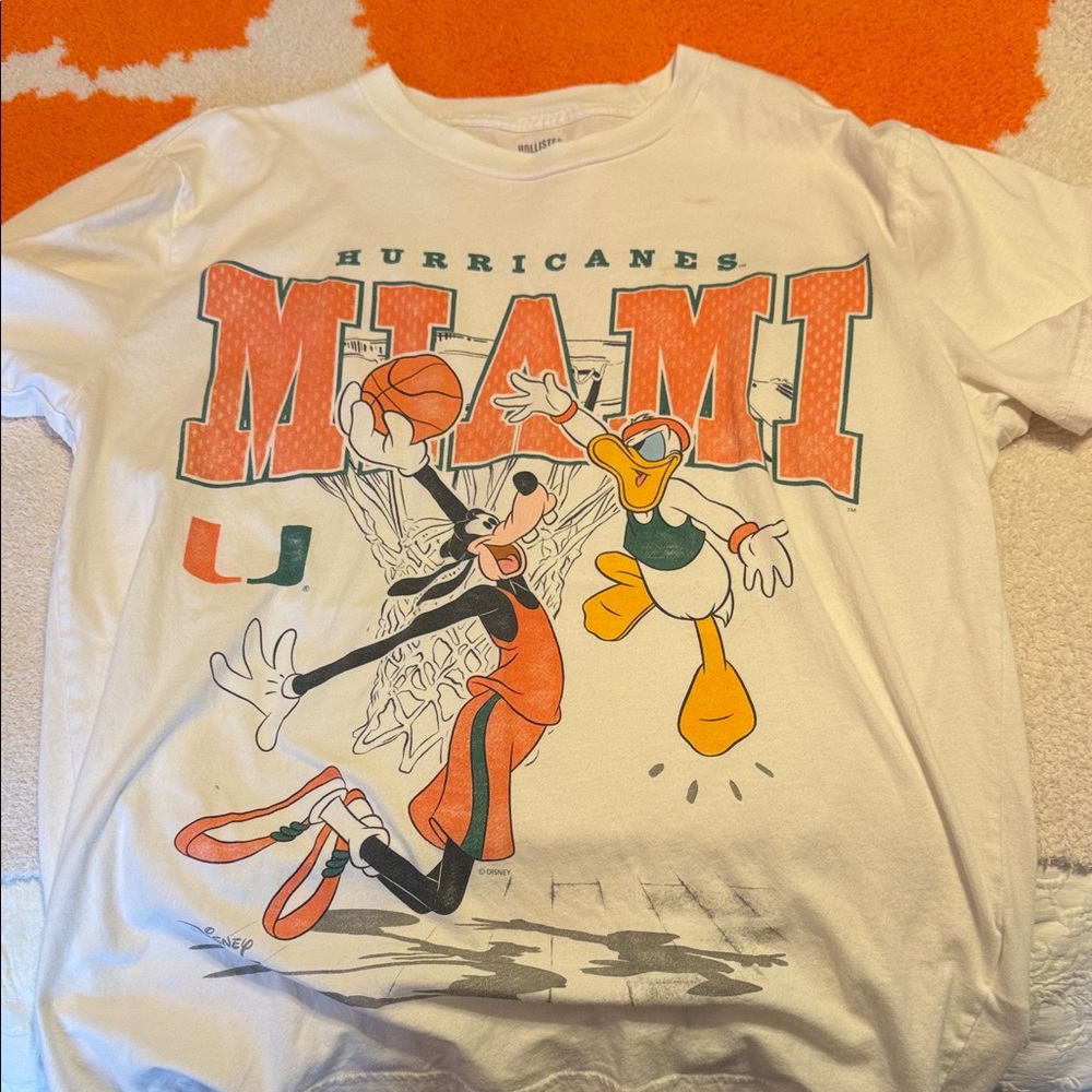 U Miami Hurricanes Disney Graphic T-Shirt